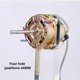 thumbnail image 2 of 3-Speed Universal Motor for Standing Fan - Energy Saving Design, 2 of 5
