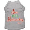 thumbnail image 5 of Christmas Pet Dog  Cat Shirt Screen Printed, "Son Of A Nutcracker", 5 of 11