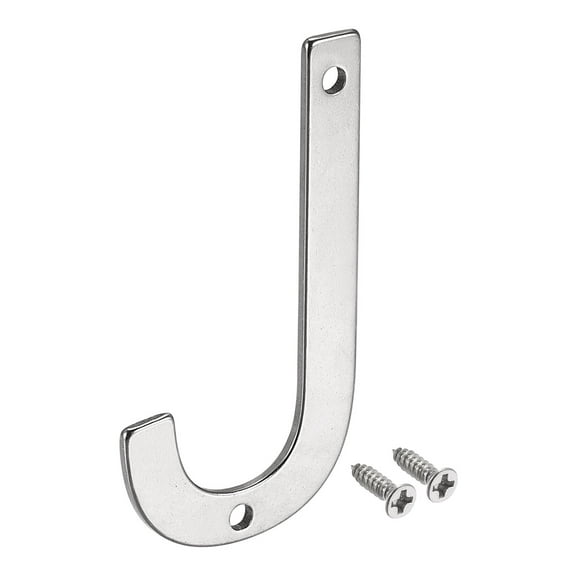 Inoxidable Acero Casa Letra, 1.97 Pulgadas Letra J para Buzón Hotel Dirección Puerta Letrero, Pulido Unique Bargains numeros de casas