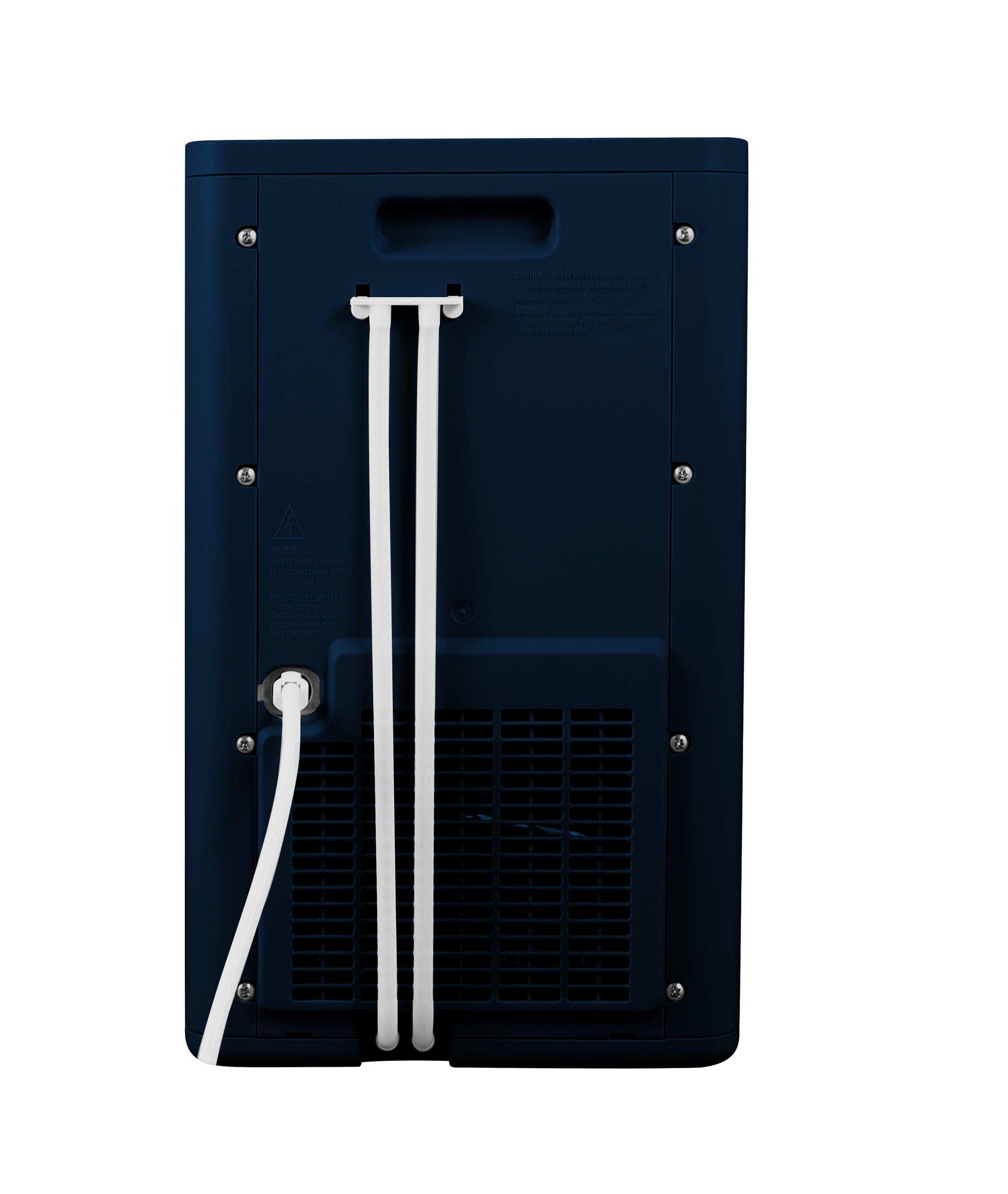 Frigidaire Gallery 44 lb Day Capacity Touchscreen Nugget Ice Maker Navy - high-capacity icemaker with stainless steel accents ideal for kitchens, entertaining, and frequent ice use