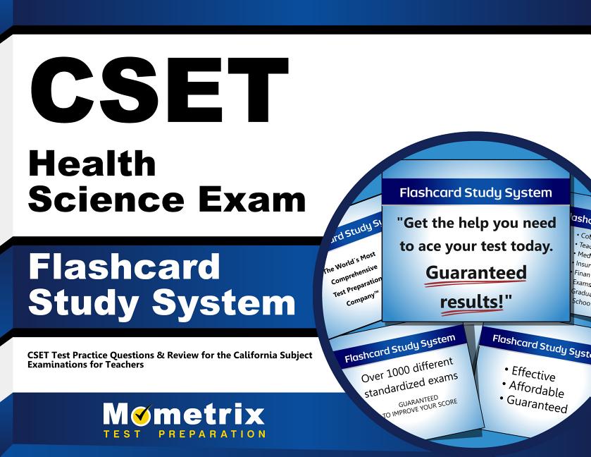 Cset Health Science Exam Flashcard Study System Cset Test Practice