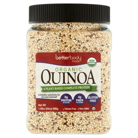 Betterbody Foods Organic Quinoa 24oz - Walmart.com