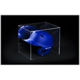 thumbnail image 4 of Deluxe Acrylic Baseball Batting Helmet Display Case with Black Risers, Mirror, Turf Base and Wall Mount (A012-BR), 4 of 7