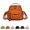 Orange, variant on Women's Solid Color Shoulder Bag Crossbody Bags Soft Top Handle Handbag (Green One Size)