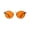 Clear, variant on Night Ease Round Orange Sleep Glasses – Clear