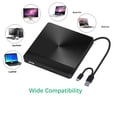 thumbnail image 2 of USB3.0 External Drive DVD Disc Burner External Computer Mobile Burning CD Player Portable CD DVD ,Plug and Play, 2 of 5