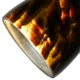 thumbnail image 4 of Hand Blown Glass Shade Track Light Head with Metal Frame, Gold and Bronze- Saltoro Sherpi, 4 of 5