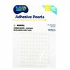 Hello Hobby Faux Pearl Flatback Round Gemstones, White, 5 mm, 90 pc, Unisex for Adults and Teens