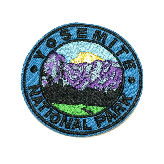 Yosemite National Park Embroidered Patch Iron/Sew-On Applique Explore Souvenir