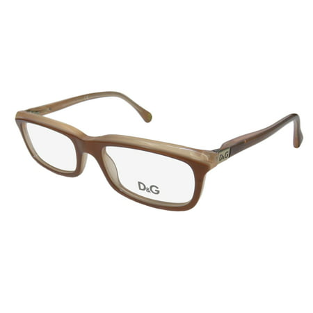 New Dolce Gabbana 1214 Womens/Ladies Designer Full-Rim Brown Frame Demo Lenses 49-17-135 Spring Hinges Eyeglasses/Eye Glasses