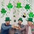 thumbnail image 4 of Patrick's Mardi Gras Day Decorations Hanging Decorations Irish Oktoberfest PartyBanner Flags, 4 of 6