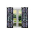 thumbnail image 2 of MKHERT Celtic Mandala Window Curtains Kitchen Curtain Room Bedroom Drapes Curtains 26x39 inch, 2 Piece, 2 of 3