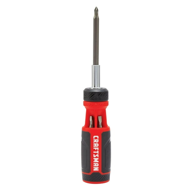 Juego de destornilladores CRAFTSMAN Ratcheting Pushn-Pick, 7 piezas