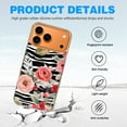 thumbnail image 4 of Case For Apple iPhone Air / 17 Pro / 17 Pro Max Series Case, Slim Thin Transparent Flexible Clear TPU Shockproof Phone Case For iPhone 17 Series, boho chic flowers, 4 of 6