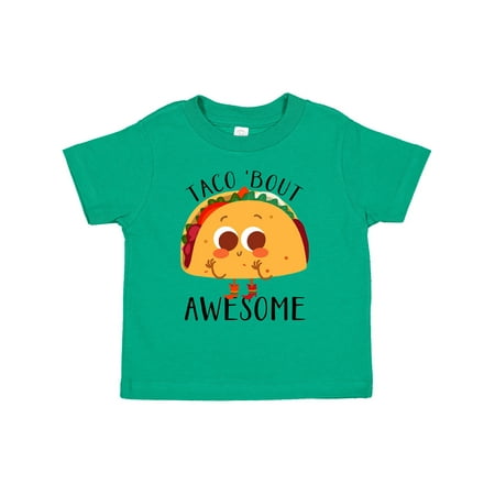 

Inktastic Taco Bout Awesome Gift Toddler Boy or Toddler Girl T-Shirt