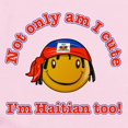 thumbnail image 2 of CafePress - Not Only Am I Cute Im Haitian Too Body Suit - Long Sleeve Cotton Baby Bodysuit, 2 of 4