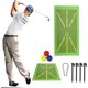 thumbnail image 1 of Estera de entrenamiento de golf para bateo de detección de swing, esteras de práctica de golf de retroalimentación de ruta, ruta de swing de análisis y esteras de práctica de golf de postura de g, 1 of 5