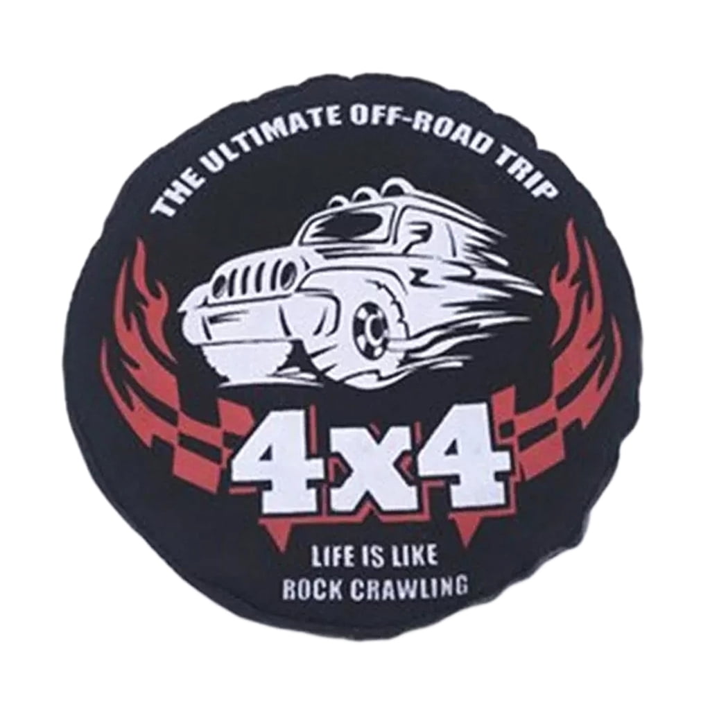 RC Tyre Tire Cover 1/10RC Car Accessory 4x4 Pattern Decor TRX4 AXIAL SCX10