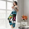 thumbnail image 5 of Yiaed I Love My Autism Print Womens Lounge Pants, Loose PJ Bottoms, Long Pajama Pants for Women-X-Large, 5 of 6