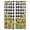 Black, variant on Black Sunflower Kitchen Curtains Summer Eucalyptus Botanical Floral Cafe Short Curtains for Bathroom Blackout Window Curtain Small Window Treatment Tier Drapes for Bedroom Living Room 42"x45"x2