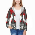 thumbnail image 3 of Cauagu Chillin with My Gonme Print Sun Protection Jacket for Teen,Full-Zipper Long Sleeve Sun Shirts with Pockets UV Hoodie Shirts Outdoor Athletic Jacket-Medium, 3 of 7