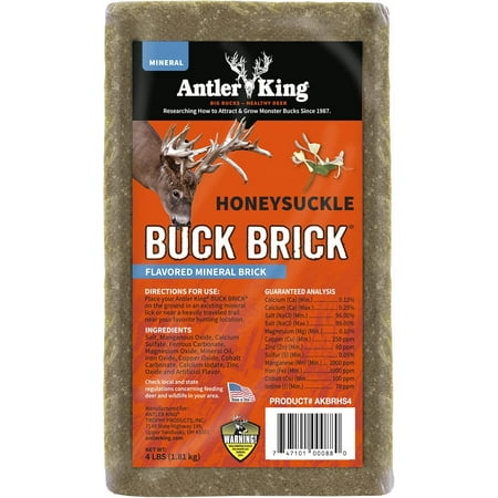 Flavored Brick for Deer | 4 lb Mineral Brick Deer