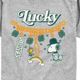 thumbnail image 3 of Peanuts - St. Patrick's Charm Chain Short Sleeve Graphic T-Shirt, 3 of 6