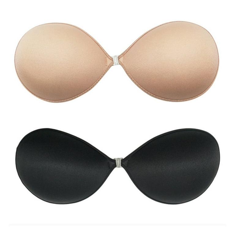Adhesive Bra Invisible Sticky Strapless Push up Reusable Silicone