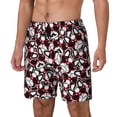 thumbnail image 2 of Balery French Bulldog1 Mens Swim Trunks Swim Shorts for Men Quick Dry Inseam Beach Shorts with Compression Liner Pocket-Small, 2 of 9