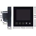 thumbnail image 5 of Termostato inteligente para caldera con WiFi, programable, compatible con Alexa y Google Home, compatible con la aplicación Tuya, control de gas y agua, color negro, 5 of 5