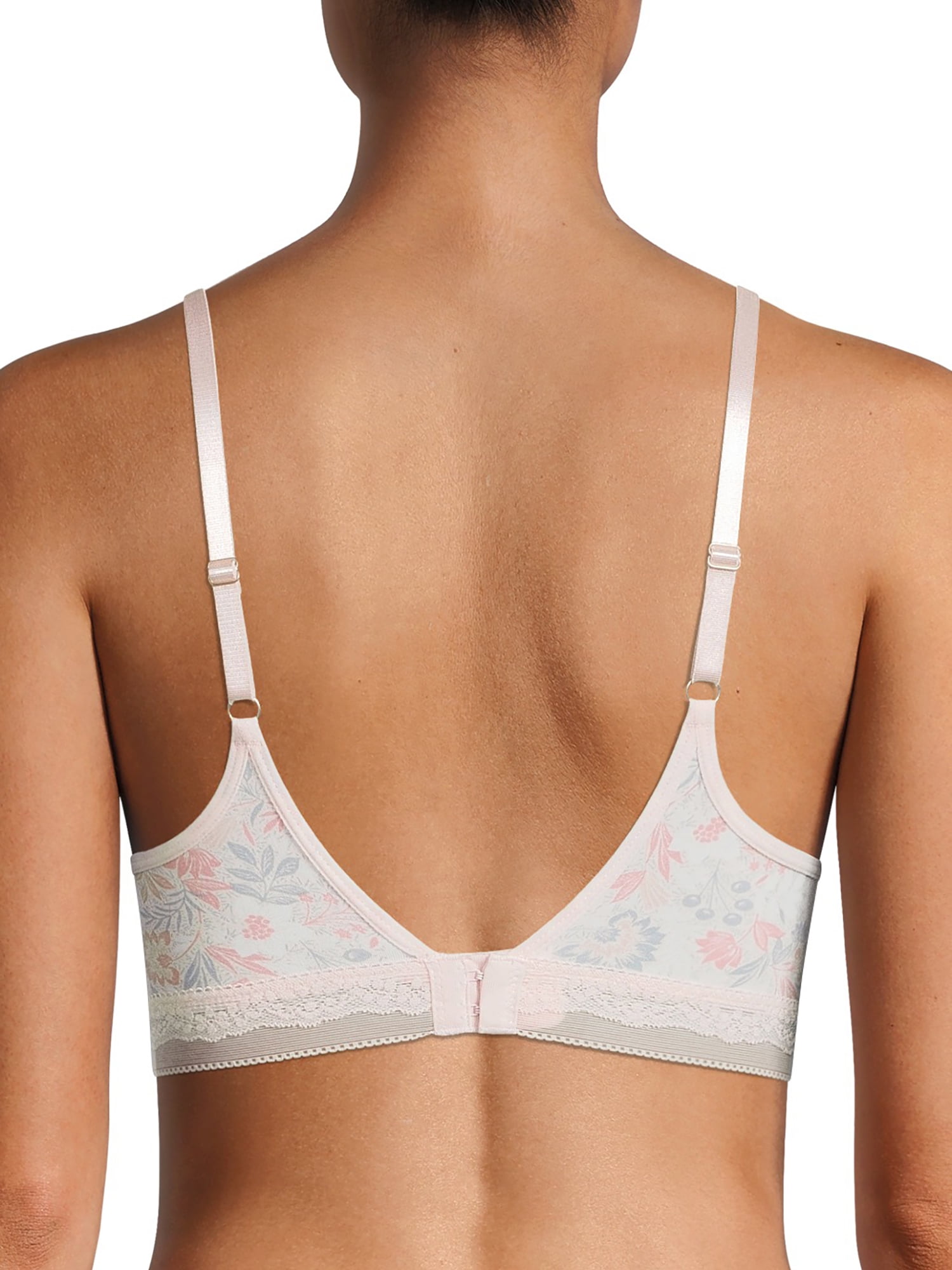 Buy Jessica Simpson womens 2 p brushed micro bra with galoon lace