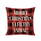 thumbnail image 1 of Xihbxyly Los artículos más vendidos Funda de cojín para decoración navideña del hogar Funda de almohada familiar sobreviviente Funda de almohada decorativa, 1 of 1
