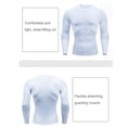 thumbnail image 3 of Jumpingount Ropa interior térmica para hombre, medias de secado rápido para correr, capas base cálidas, ropa de compresión, ropa deportiva para Type2 NO2, 3 of 6