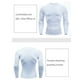 thumbnail image 4 of sweethay Ropa interior térmica para hombre, medias elásticas deportivas de secado rápido, para esquiar, correr, capas Base cálidas, ropa deportiva de Camisetas XXXL Negro sweethay AP013385-04, 4 of 6