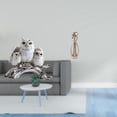 thumbnail image 2 of Escultura Moderna De Búhos Para Amantes De La Mesa, Adorno Artístico De Animal Para Sala De Estar, Oficina, Estantería, Decoración De Aniversario, Regalo, 2 of 8