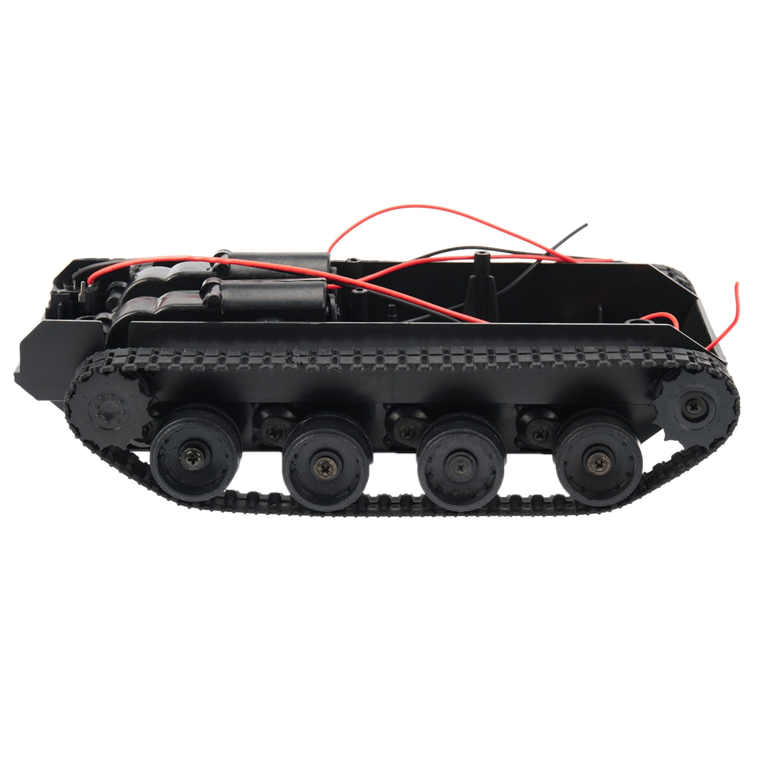 Rc Tank Smart Robot Tank Car Chassis Kit Rubber Track Crawler For Arduino 130 