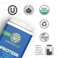 thumbnail image 4 of Sunwarrior Warrior Blend Chocolate Vegan Protein Powder 30 Servings, 4 of 11