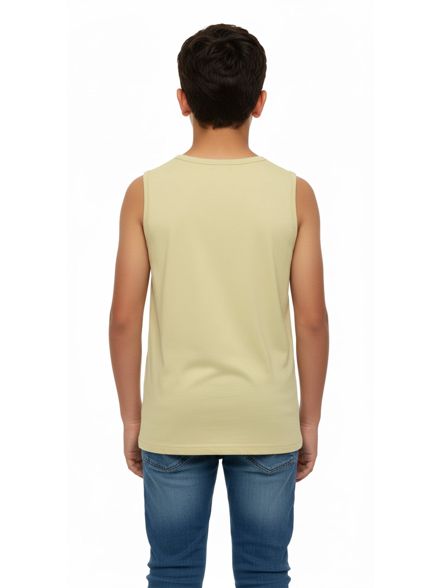 Wonder Nation, Boys' & Big Boys Graphic Core Tank Top, Paradise Sunshine, Sizes 4-16 Husky