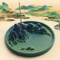 thumbnail image 2 of Soporte de incienso soporte de incienso para palos decoración del Verde, 2 of 6