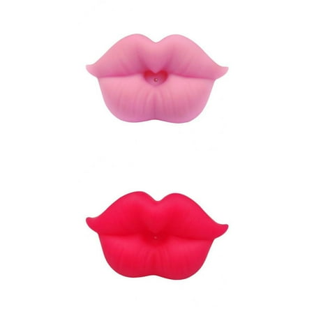 2pcs Funny Lips Baby Pacifiers Soft Silicone Infant Pacifier for Newborn Easy to Clean