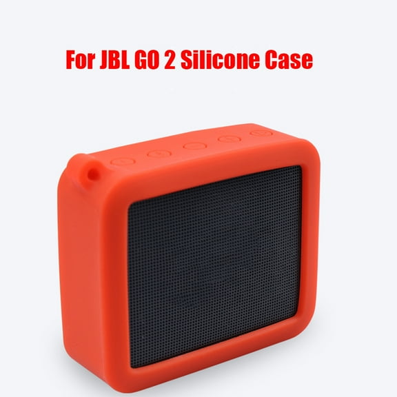 ✪ Durable Silicone Case Protective Cover Shell Anti-fall Speaker Case for-JBL GO 2 GO2 Bluetooth Speaker Accessories