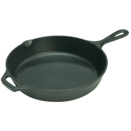 Lodge Seasoned Cast Iron 13.25″ Skillet with Assist Handle
