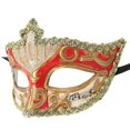 thumbnail image 4 of Máscara de fiesta de Halloween Macarena Accesorio de disfraces Rojo Cubierta de la mascarada, 4 of 7