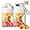 White-Double cups and lids, variant on Multifunctional Portable Juicer Cup with Digital Display 2024 New, Portable Smoothie Blender on the Go, Portable Blender USB Rechargeable, Juice Cup Blender