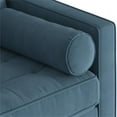 thumbnail image 3 of Pemberly Row Modern / Contemporary Performance Velvet Sofa in Ocean, 3 of 6
