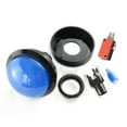 thumbnail image 4 of Arcade Game Replacement Accessories Convex Round DC 12V Illuminated LED Push Button with Micro-switch Colors Buttons Parts, 4 of 9