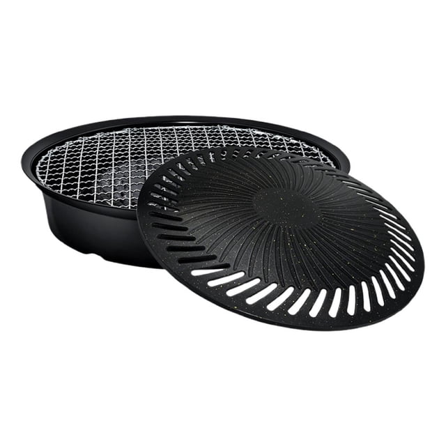 BBQ Grill Pan Non Stick Aluminum BBQ Plate for Outdoor Cooking,Stove top Grill,Barbecue Trays and Grills for Outdoor Camping, BBQ Plate, Grill pan Stove top Grill pan Grill pan for Indoor Cooking