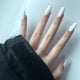 thumbnail image 2 of 24 piezas puntas de uñas falsas de bailarina blanca uñas falsas cubierta completa uñas uñas herramientas de manicura, 2 of 6