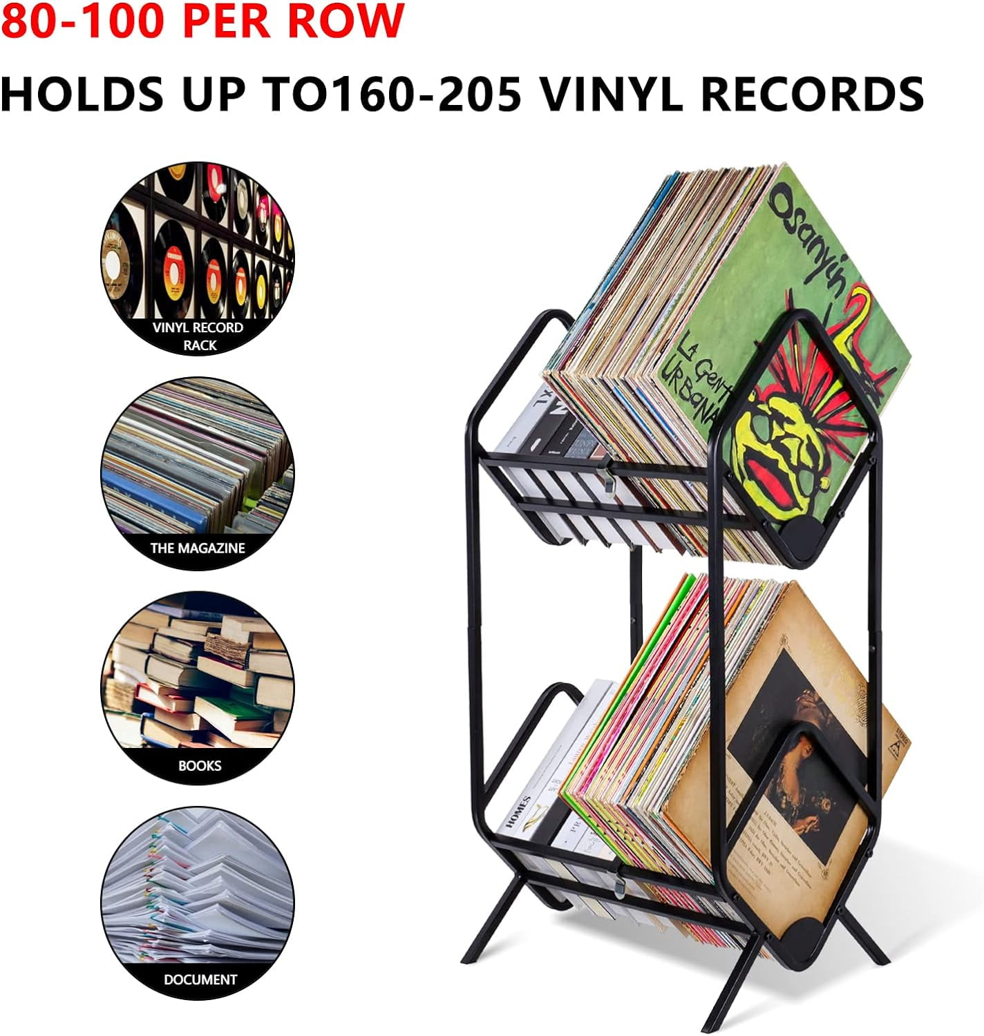 Lola Vinyl Storage Rack