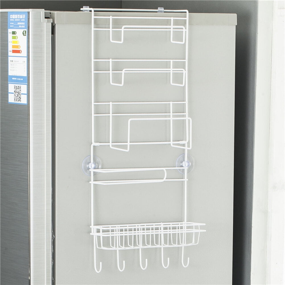 Raindrops Adjustable Refrigerator Shelf Organizer Rack for Bottles and Bars, Kitchen Pantry Storage Solution for Home Organization